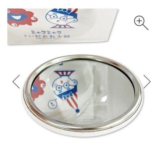 ミャクミャク くいだおれ太郎 缶ミラー 未使用 万博 コラボ 大坂 直径75mm 完売品