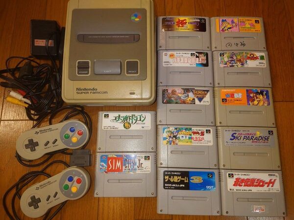 スーパーファミコン本体とソフト12本セット Nintendo