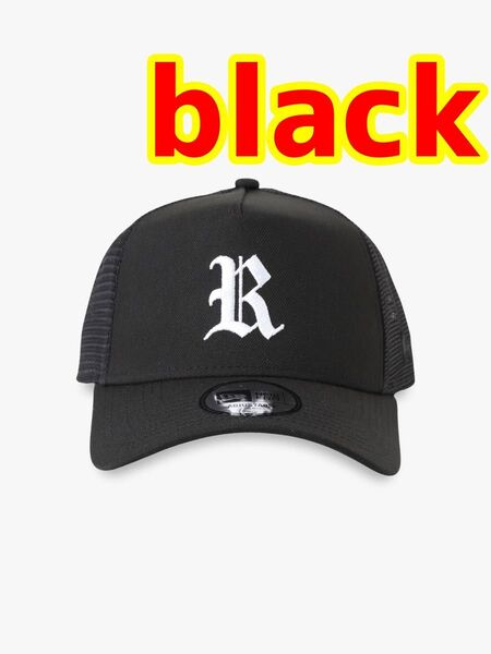 RonHerman ロンハーマン RHC NEW ERA ニューエラ メッシュ Rロゴ キャップ black 黒 ブラック