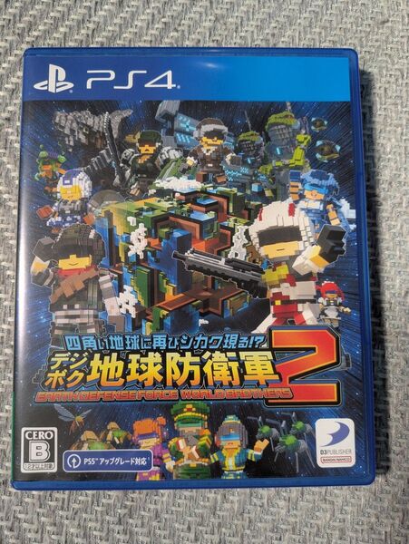 PS4 四角い地球に再びシカク現る!? デジボク地球防衛軍2 EARTH DEFENSE FORCE:WORLD BROTHERS