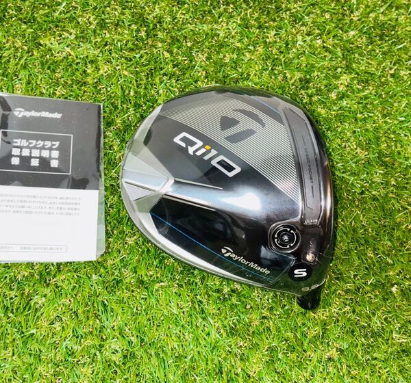 新品!テーラーメイド Qi10 ドライバー 9° ヘッド単品 1W 日本正規品 ヘッドカバー無し