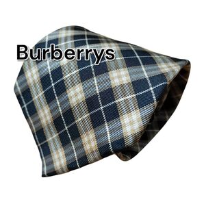 ★Burberrys★ バーバリーズ ネイビー系 チェック柄 369-2