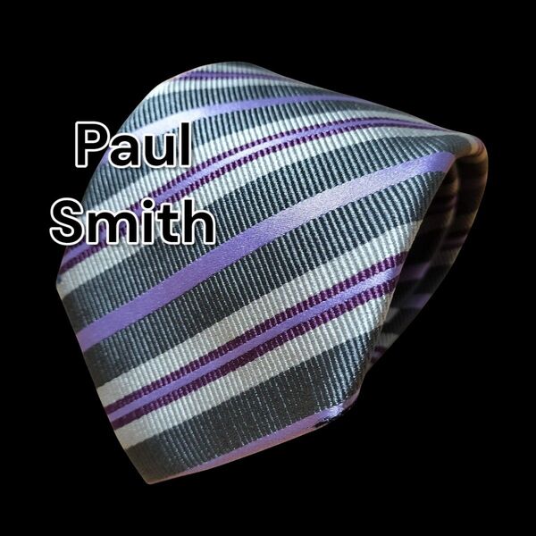 【Paul Smith】ポールスミス グレー系 ストライプ 日本製