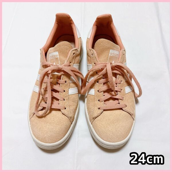 adidas ORIGINALS CAMPUS スエード スニーカー 24cm アディダス オリジナルズ キャンパス