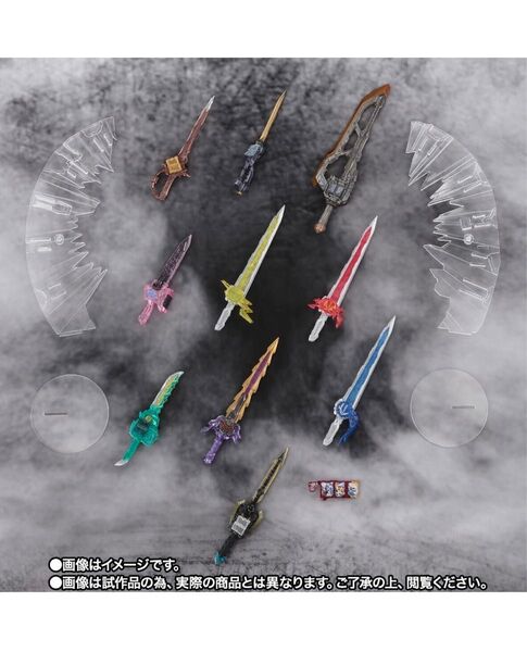 S.H.Figuarts 仮面ライダー クロスセイバー 10聖剣セット