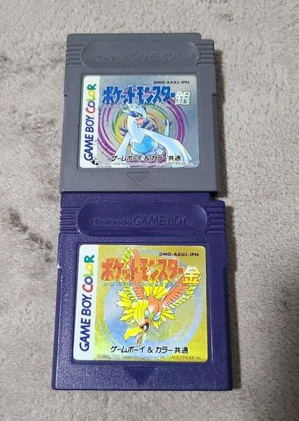 ゲームボーイ GB ポケットモンスター 銀 金