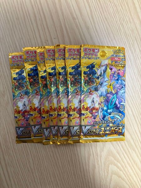 ポケモンカード Vスターユニバース×7パック