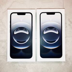【新品 未使用】iPhone 16e 128GB ホワイト ブラック 計2台 Apple