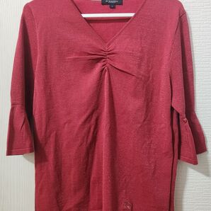 Burberry London ラメ入りシャツ カットソー