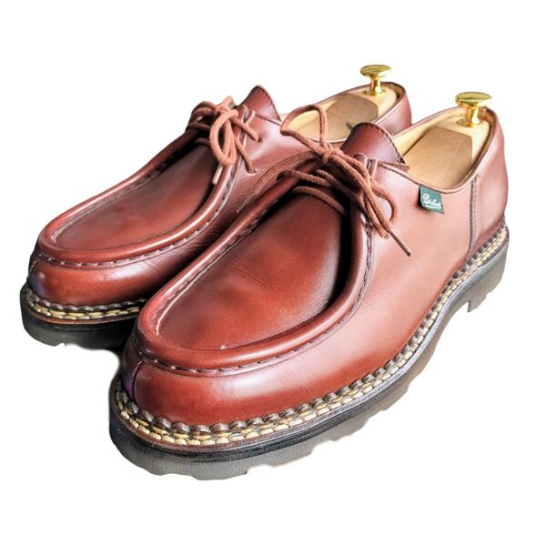 Paraboot パラブーツ ミカエル チロリアンシューズ ブラウン マロン MICHAEL レザー 茶 革靴 42