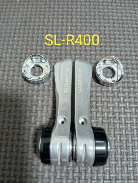 SHIMANO SL-R400 2〜3×8s Wレバー シフトレバー シマノ ①
