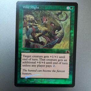 MTG PCY 野生の力 Foil 英語版