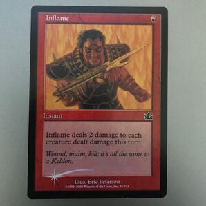 MTG PCY 炎上 Foil 英語版