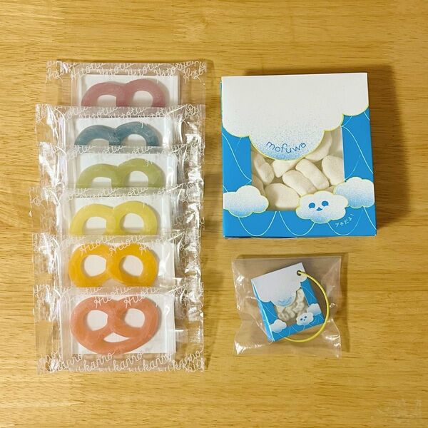 グミッツェル6個+mofuwaプチ1箱+mofuwaプチ マスコット ヒトツブカンロ