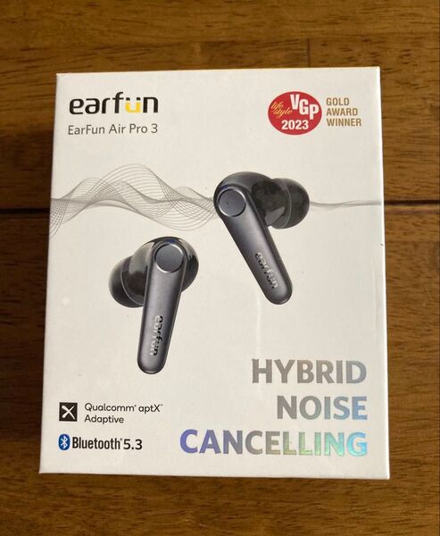 ワイヤレスイヤホン EarFun Air Pro3 ブラック