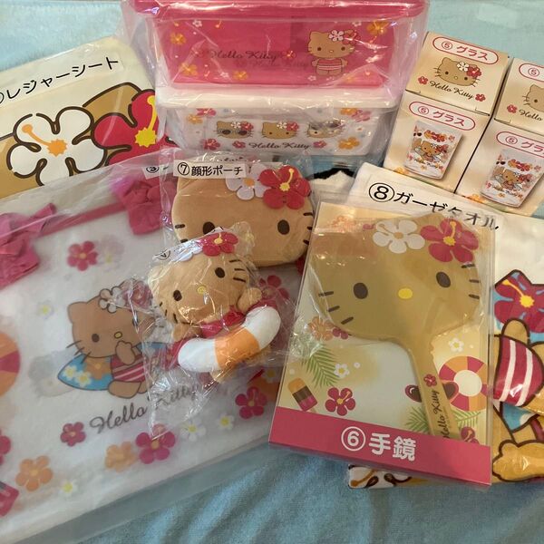 ハローキティ Sanrio サンリオ 当たりくじ サマー 日焼け キティちゃん