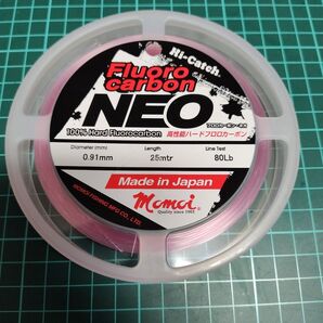 モモイ Hi-Catch Fluorocarbon NEO 30号/80lb/25m 新品未使用