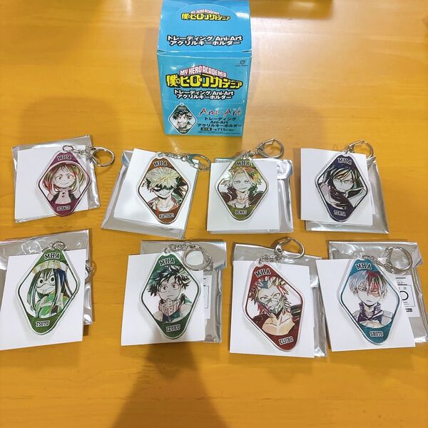 僕のヒーローアカデミア トレーディングAni-Artアクリルキーホルダー BOX アクリルキーホルダー