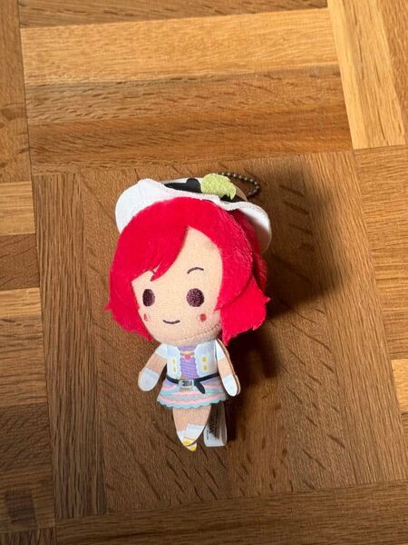 ラブライブ!サンシャイン!! 桜内梨子 寝そべり ぬいぐるみ マスコット キーホルダー