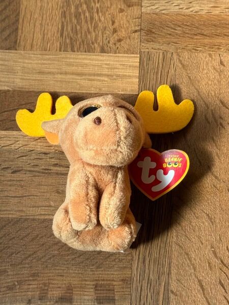 Ty Beanie Boos ぬいぐるみ ヘラジカ ブラウン