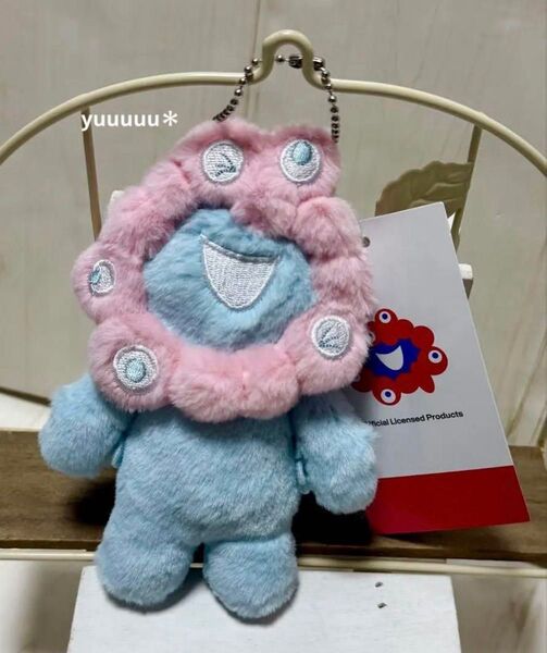 ミャクミャク カラー マスコット ブルー ぬいぐるみ パステル 万博 新品