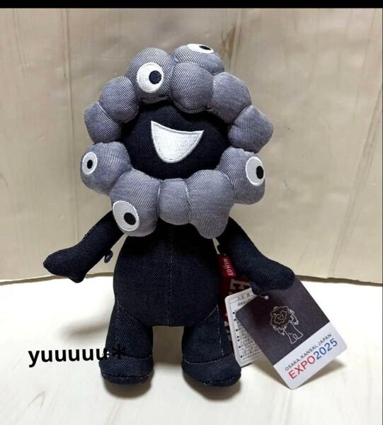 万博 ミャクミャク EDWIN エドウィン ぬいぐるみ 新品 EXPO2025 デニム マスコット