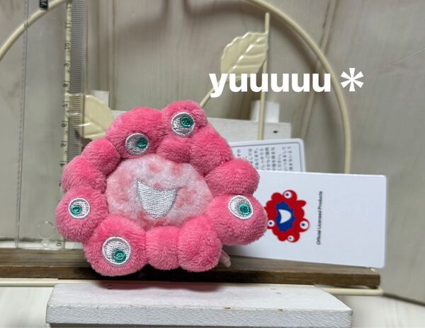 ミャクミャク お手玉 ロール マスコット ぬいぐるみ ピンク 桜 新品 万博