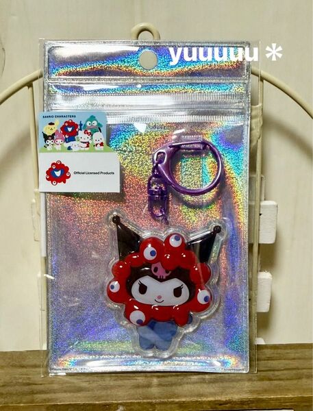 ミャクミャク クロミ 万博EXPO2025 ぷっくり立体キーホルダー サンリオ