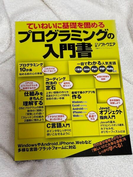ていねいに基礎を固めるプログラミングの入門書 日経BPパソコンベストムック