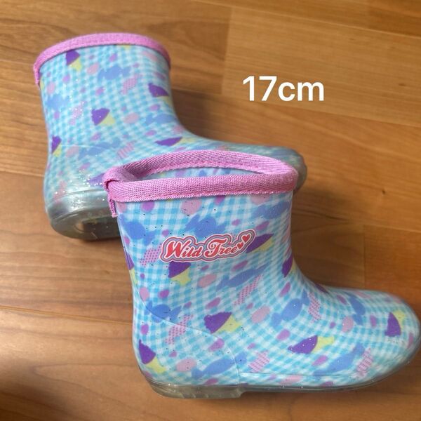 長靴 17 レインブーツ キッズ 女の子キャンディ