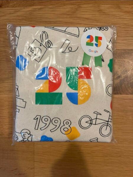 Google 25周年記念トートバッグ
