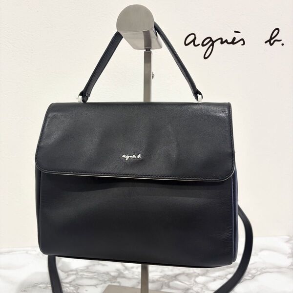 T17 agnes b. VOYAGE アニエスベー ボヤージュ2WAY ハンドバッグ ショルダーバッグ