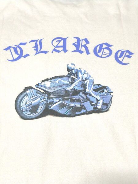 【美品】X-LARGE エクストララージ Tシャツ 半袖 クルーネック 空山基 コラボ 白 size:M【匿名配送】
