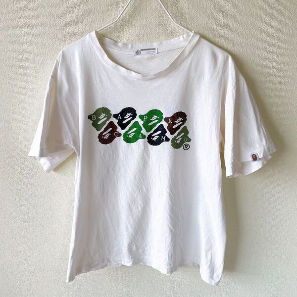 90s 初期 Tシャツ A BATHING APE BAPE CAMO ベイシング エイプ アーカイブ ビンテージヴィンテージ