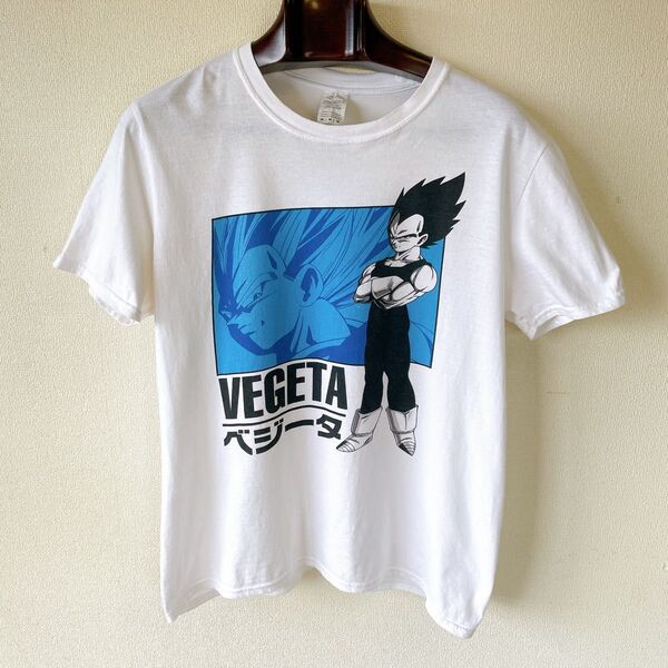 00s アニメT ドラゴンボールZ ベジータ Tシャツ Mサイズ VINTAGE ヴィンテージ 90s 半袖Tシャツ 古着