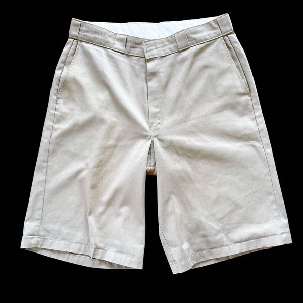 00s Dickies メキシコ製 極太チノショーツ ジョーツ W36 ショートパンツ 短パン ハーフパンツ ディッキーズ