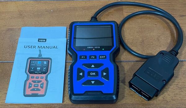 自動車故障診断機 OBDⅡ V519 日本語設定済み【新品・動作確認済】2024年10月からの必需品 カラー:ブルー