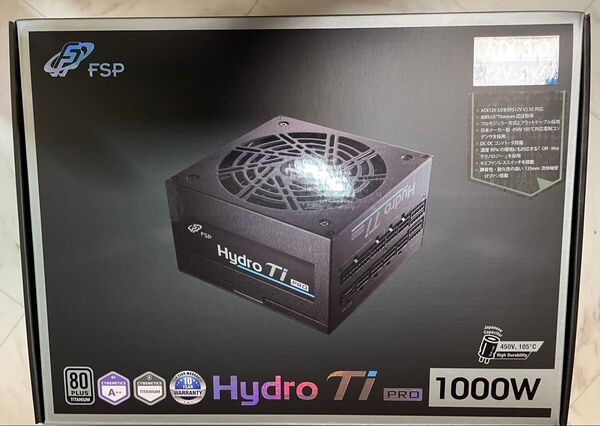 FSP Hydro Ti PRO 1000W Titanium 電源ユニット