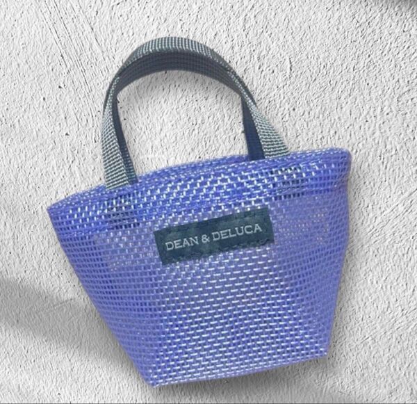 DEAN & DELUCA メッシュ ミニトート ライラック ディーン&デルーカ ミニ