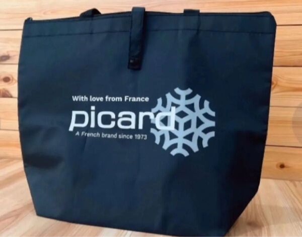 新品未使用 picard ピカール ブラック 保冷バッグ PICARD