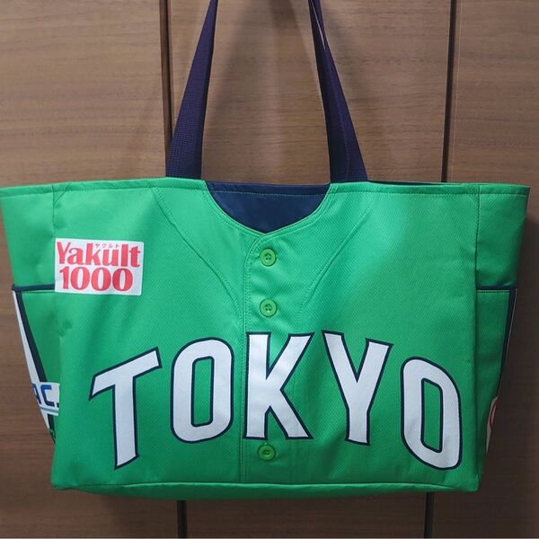 ヤクルトスワローズ ユニフォーム リメイクバッグ