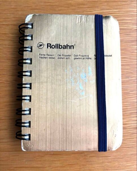 Rollbahn ゴールド ノート ロルバン