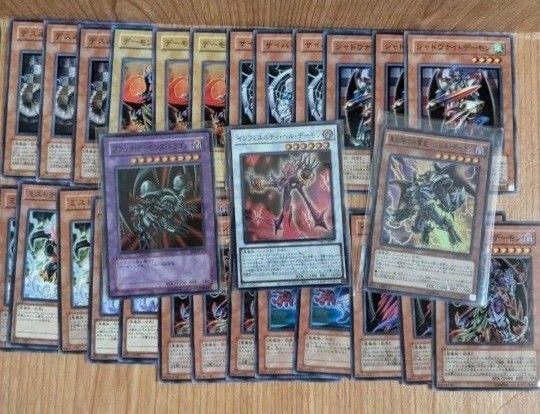 遊戯王カード デーモン関連 パーツ 28枚