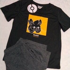 ポケモン パモ TシャツМサイズ ユニクロ ハーフパンツ