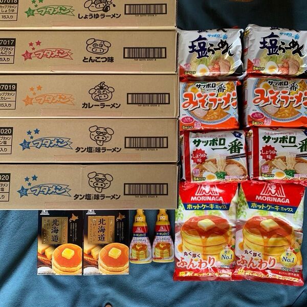 ブタメン&サッポロ一番