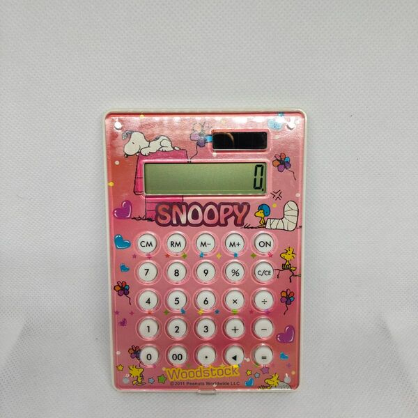 スヌーピー 電卓 SNOOPY