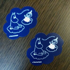ムーミン&ミー フィンエアー ステッカー 2枚セット