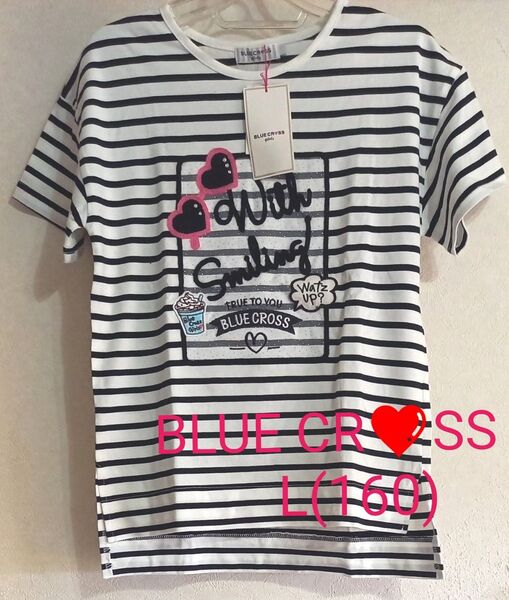 BLUE CROSS Girls 半袖Tシャツ L 160