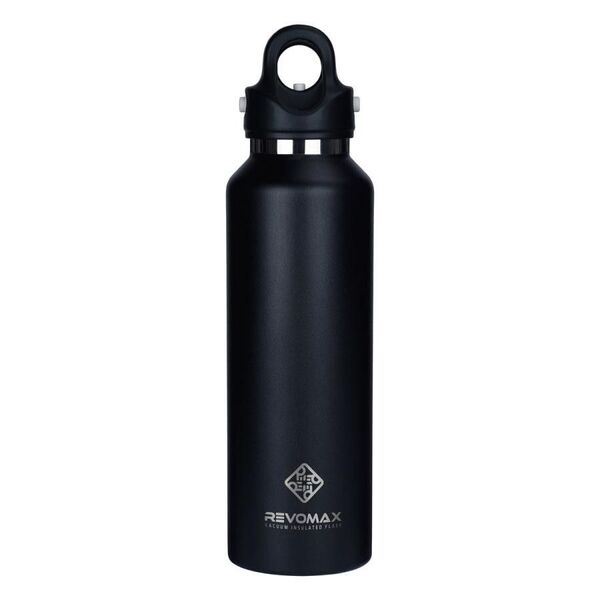 REVOMAX 真空断熱ボトル 0.355L ブラック SLIM12oz