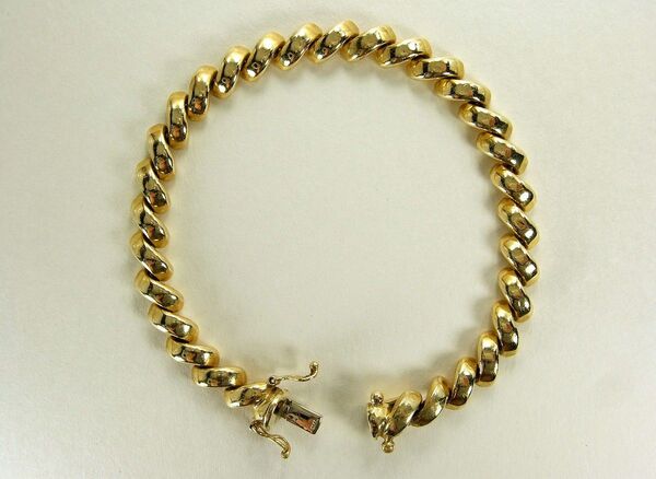 TIFFANY&CO. ティファニー San Marco ブレスレット 14k 16g